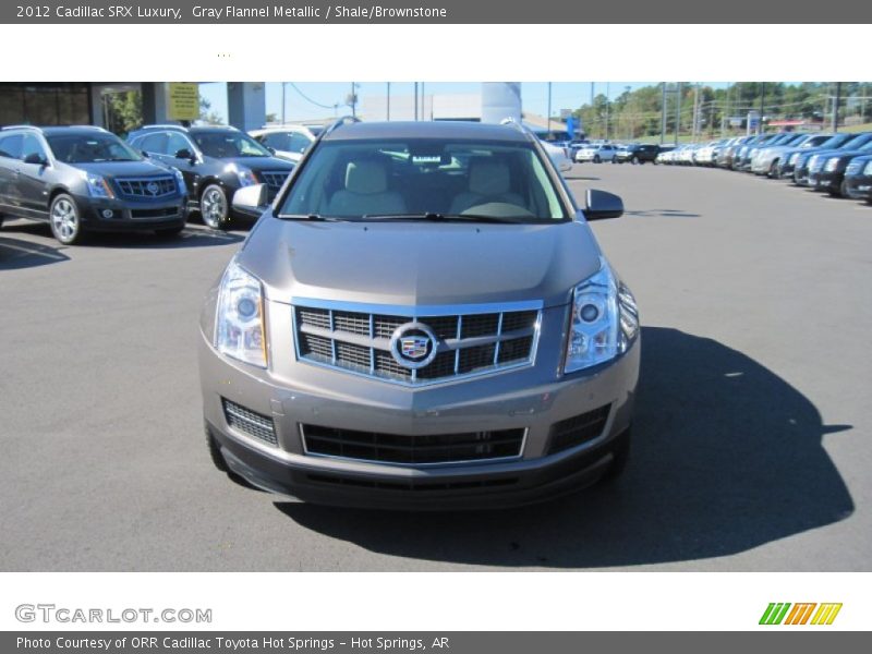 Gray Flannel Metallic / Shale/Brownstone 2012 Cadillac SRX Luxury