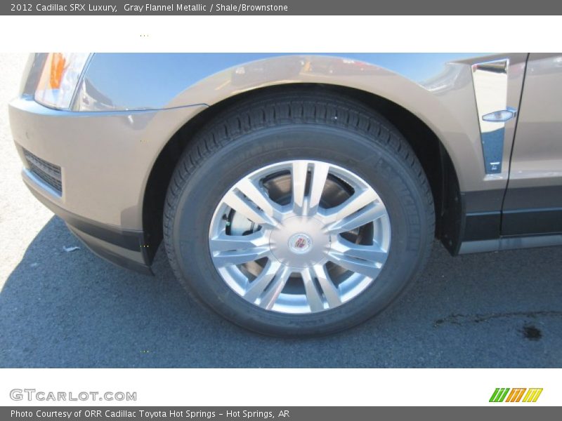 Gray Flannel Metallic / Shale/Brownstone 2012 Cadillac SRX Luxury