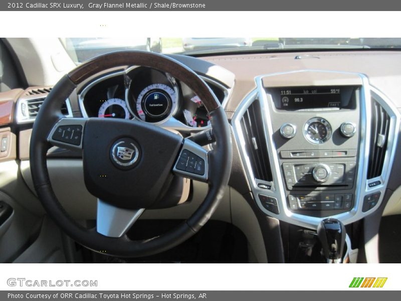 Gray Flannel Metallic / Shale/Brownstone 2012 Cadillac SRX Luxury