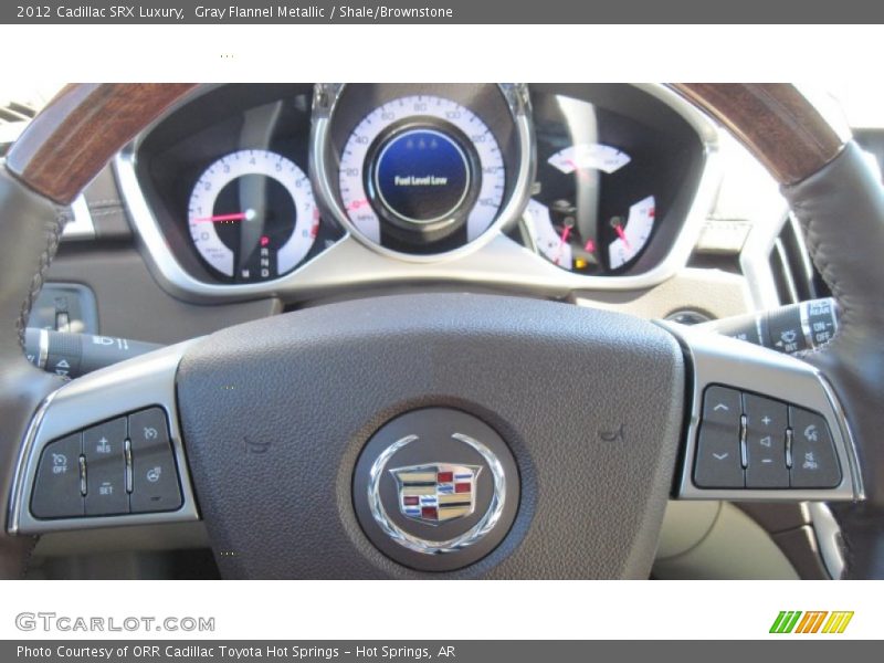 Gray Flannel Metallic / Shale/Brownstone 2012 Cadillac SRX Luxury