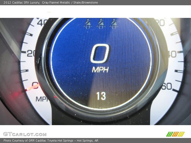 Gray Flannel Metallic / Shale/Brownstone 2012 Cadillac SRX Luxury