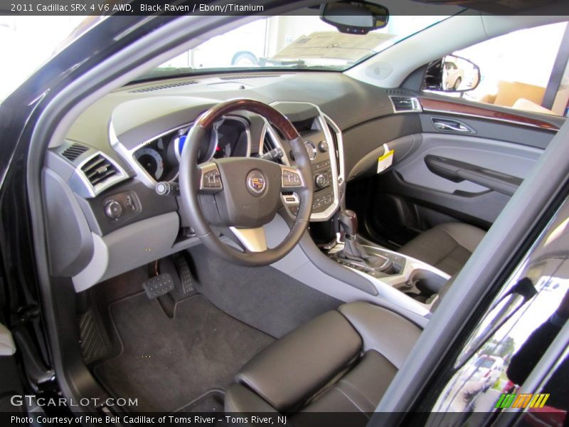 Black Raven / Ebony/Titanium 2011 Cadillac SRX 4 V6 AWD