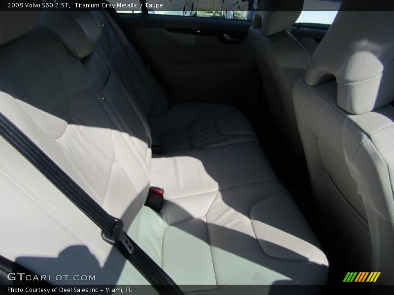 Titanium Gray Metallic / Taupe 2008 Volvo S60 2.5T