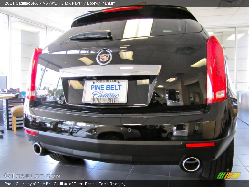 Black Raven / Ebony/Titanium 2011 Cadillac SRX 4 V6 AWD