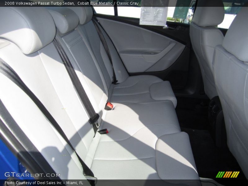 Cobalt Blue Metallic / Classic Gray 2008 Volkswagen Passat Turbo Sedan