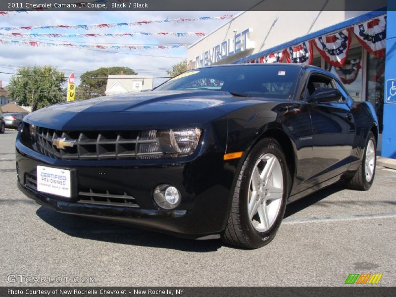 Black / Black 2011 Chevrolet Camaro LT Coupe