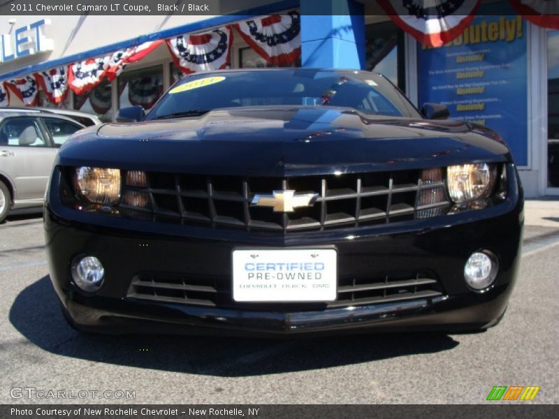 Black / Black 2011 Chevrolet Camaro LT Coupe