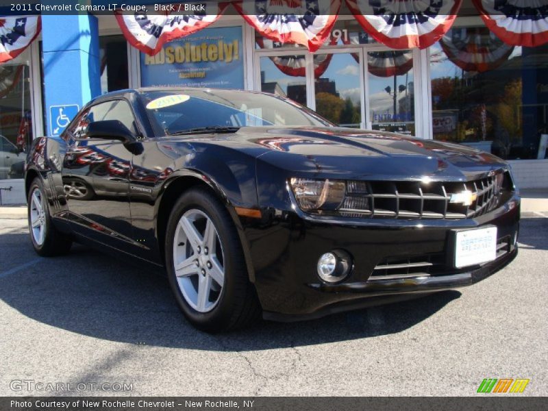 Black / Black 2011 Chevrolet Camaro LT Coupe