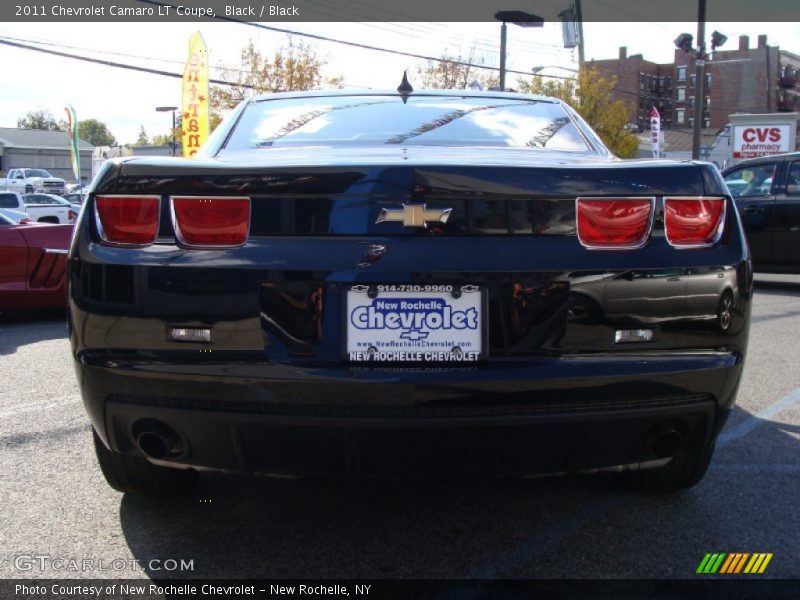 Black / Black 2011 Chevrolet Camaro LT Coupe