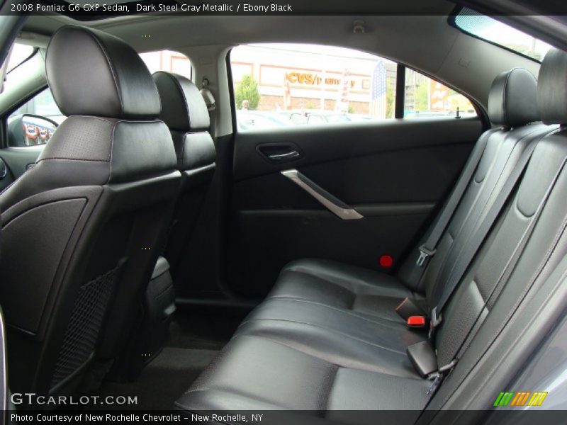 Dark Steel Gray Metallic / Ebony Black 2008 Pontiac G6 GXP Sedan