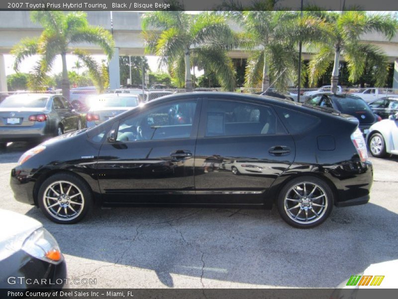 Black / Bisque Beige 2007 Toyota Prius Hybrid Touring