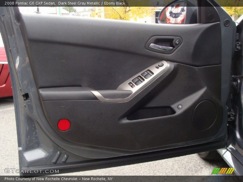 Dark Steel Gray Metallic / Ebony Black 2008 Pontiac G6 GXP Sedan