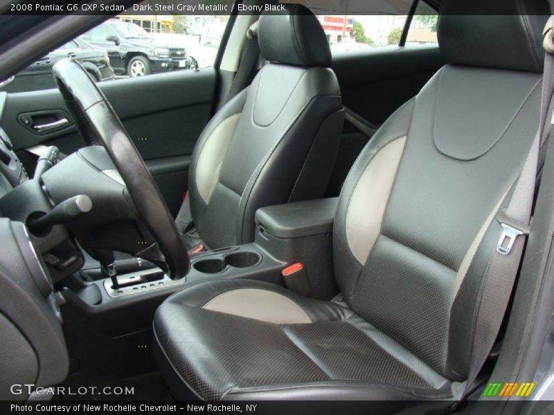 Dark Steel Gray Metallic / Ebony Black 2008 Pontiac G6 GXP Sedan