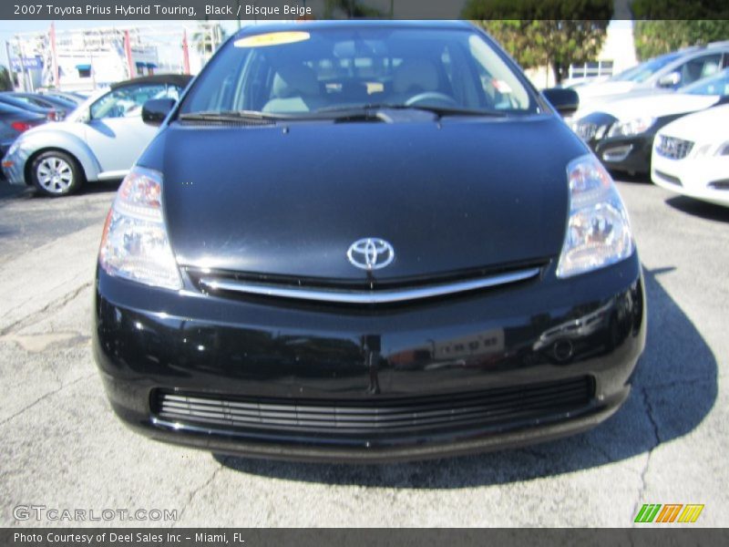 Black / Bisque Beige 2007 Toyota Prius Hybrid Touring