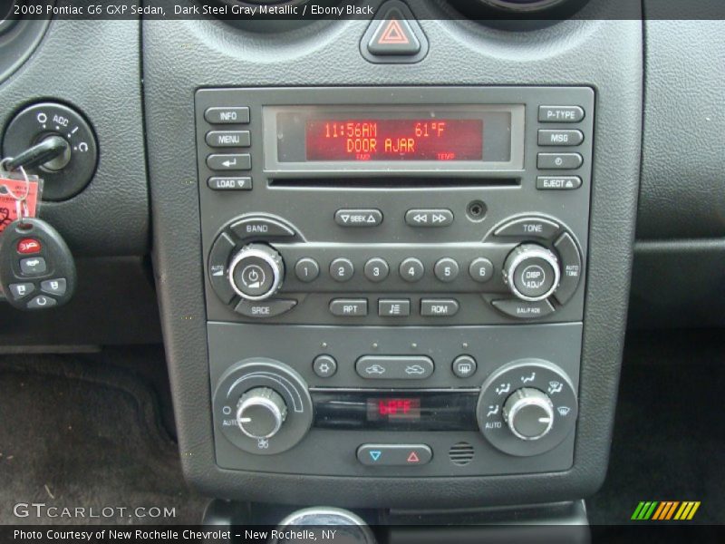 Dark Steel Gray Metallic / Ebony Black 2008 Pontiac G6 GXP Sedan