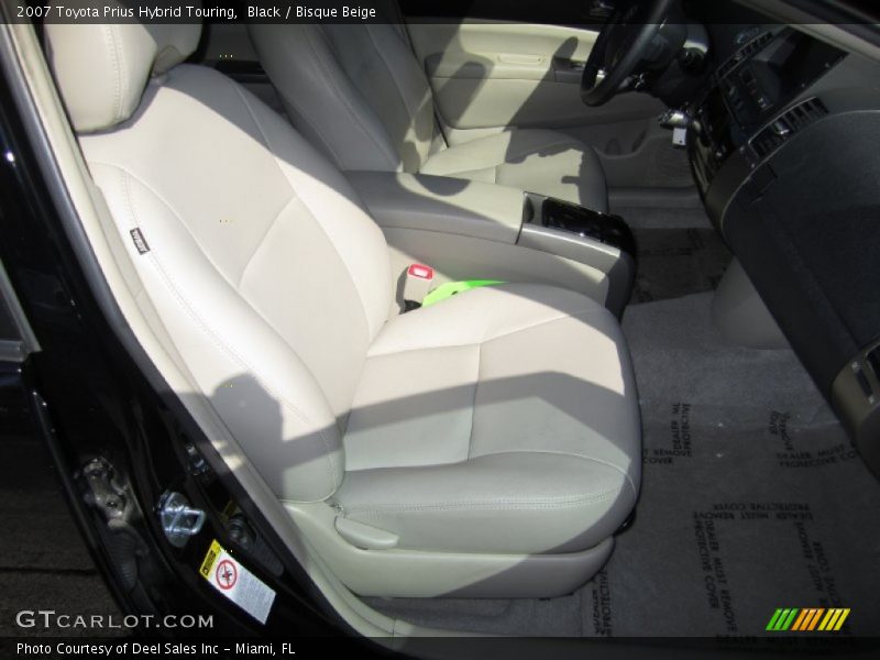 Black / Bisque Beige 2007 Toyota Prius Hybrid Touring