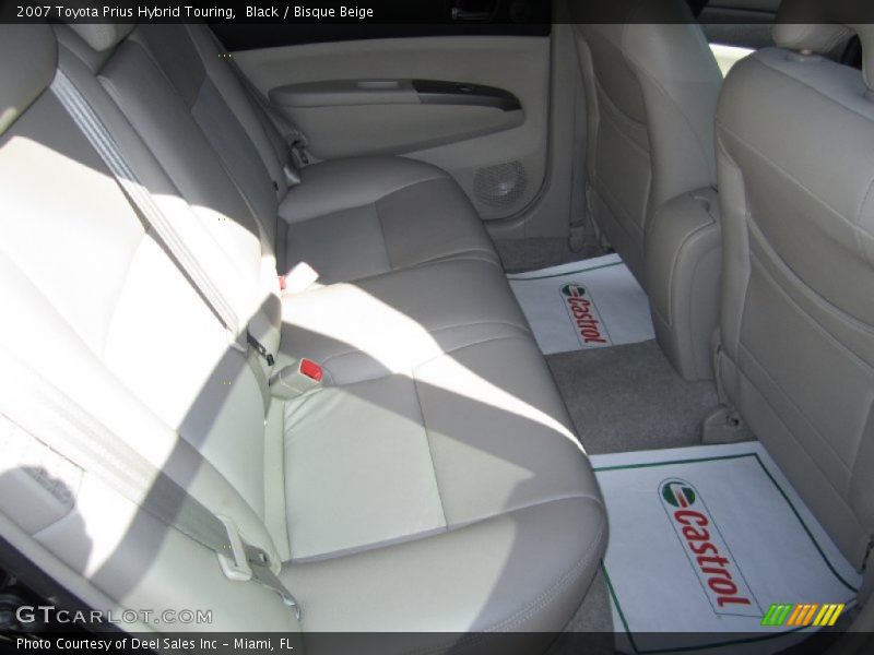 Black / Bisque Beige 2007 Toyota Prius Hybrid Touring