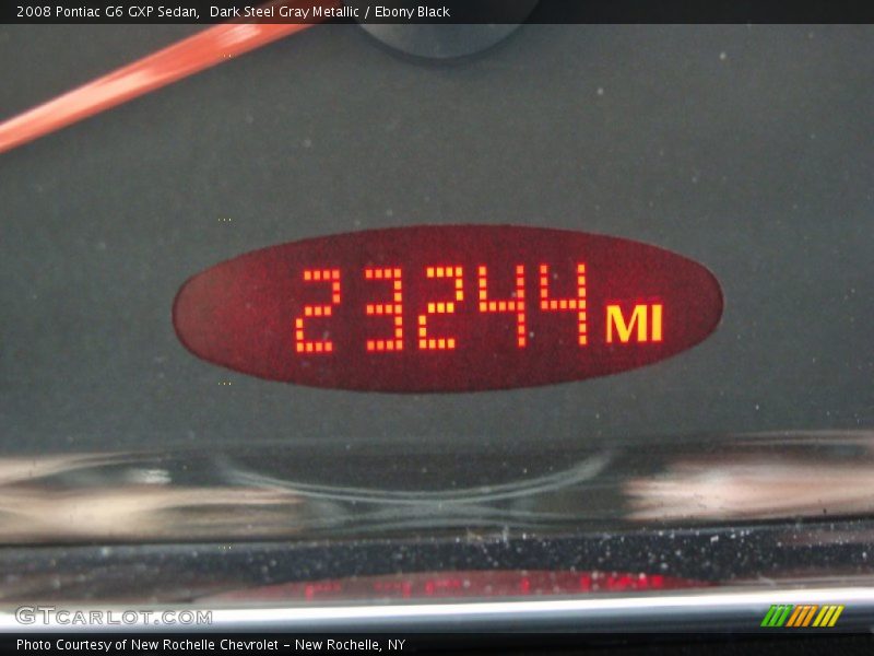 Dark Steel Gray Metallic / Ebony Black 2008 Pontiac G6 GXP Sedan