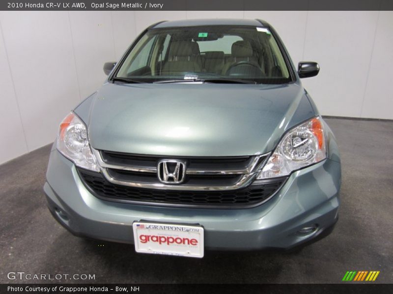 Opal Sage Metallic / Ivory 2010 Honda CR-V LX AWD
