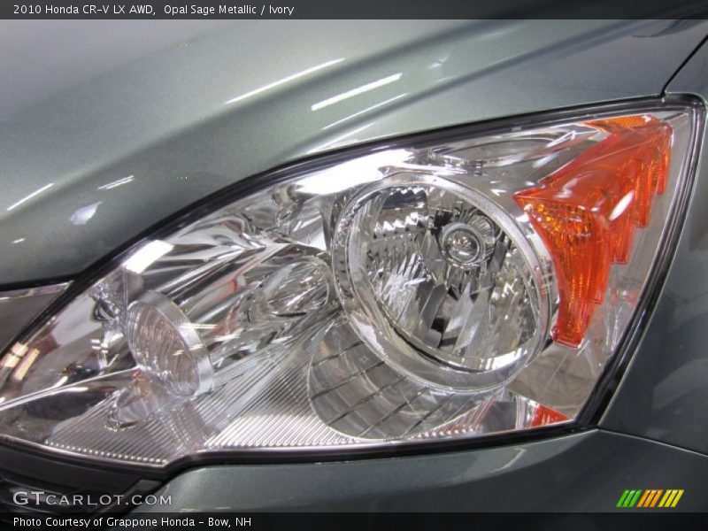 Opal Sage Metallic / Ivory 2010 Honda CR-V LX AWD