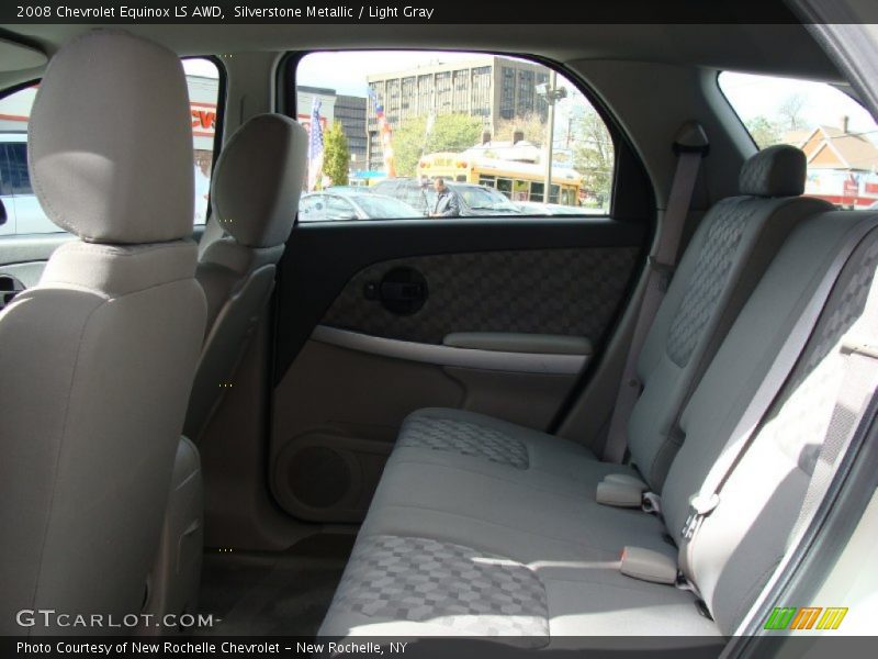 Silverstone Metallic / Light Gray 2008 Chevrolet Equinox LS AWD