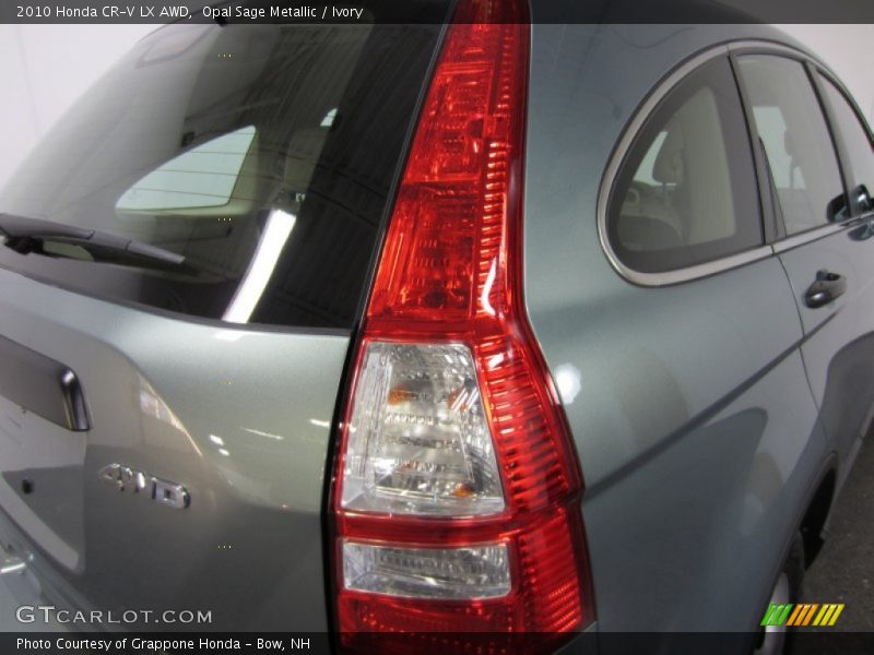 Opal Sage Metallic / Ivory 2010 Honda CR-V LX AWD