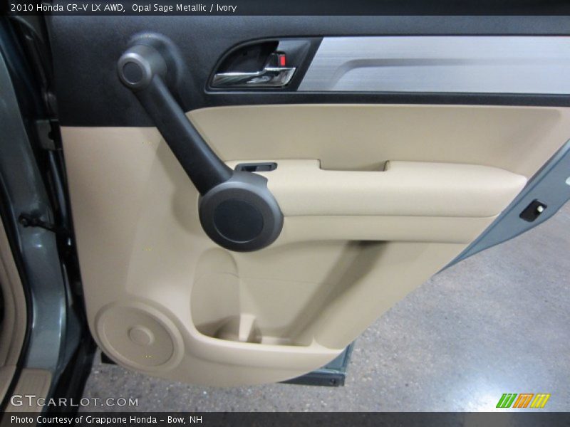 Opal Sage Metallic / Ivory 2010 Honda CR-V LX AWD