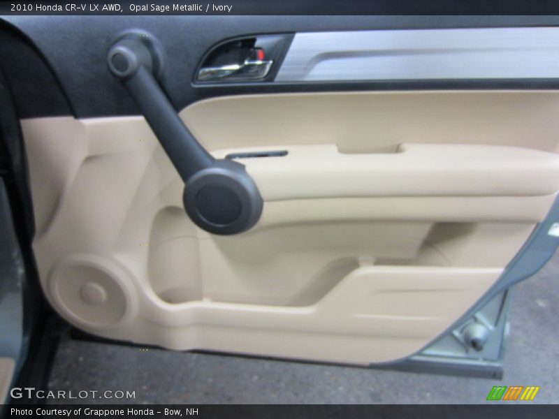 Opal Sage Metallic / Ivory 2010 Honda CR-V LX AWD