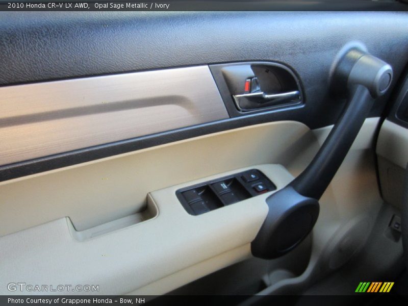 Opal Sage Metallic / Ivory 2010 Honda CR-V LX AWD