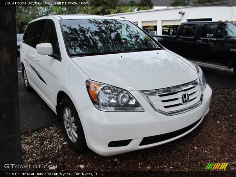 Taffeta White / Ivory 2009 Honda Odyssey EX-L