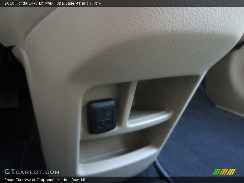 Opal Sage Metallic / Ivory 2010 Honda CR-V LX AWD