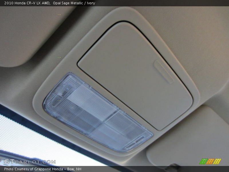 Opal Sage Metallic / Ivory 2010 Honda CR-V LX AWD