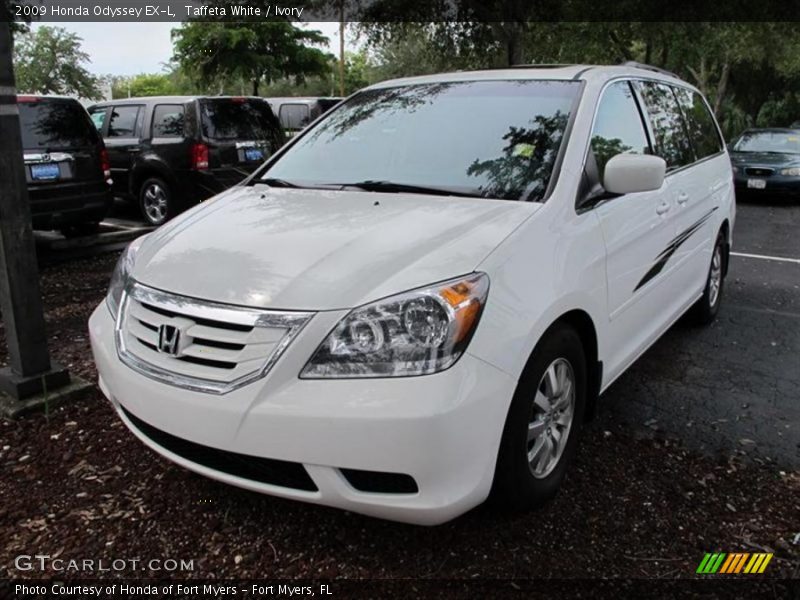 Taffeta White / Ivory 2009 Honda Odyssey EX-L