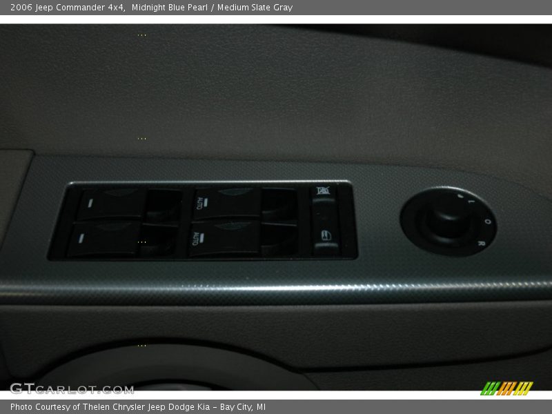 Midnight Blue Pearl / Medium Slate Gray 2006 Jeep Commander 4x4