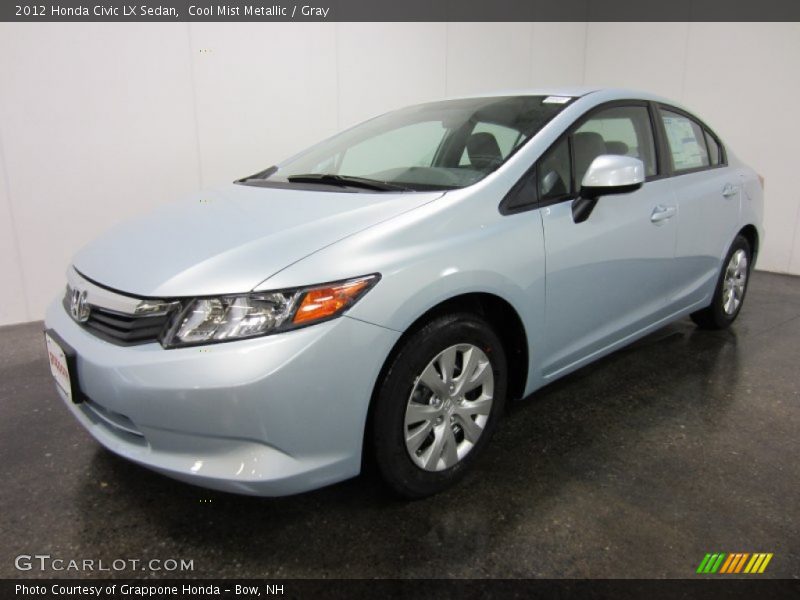 Front 3/4 View of 2012 Civic LX Sedan