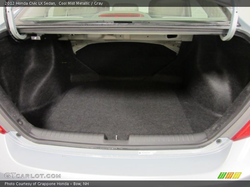 Cool Mist Metallic / Gray 2012 Honda Civic LX Sedan