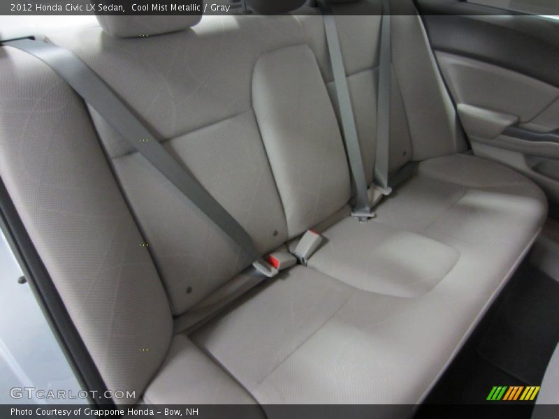 Cool Mist Metallic / Gray 2012 Honda Civic LX Sedan