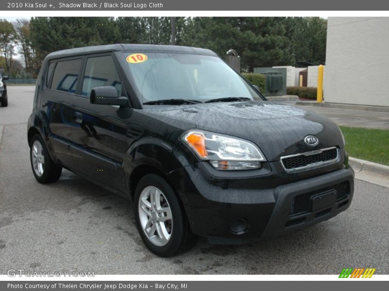 Shadow Black / Black Soul Logo Cloth 2010 Kia Soul +