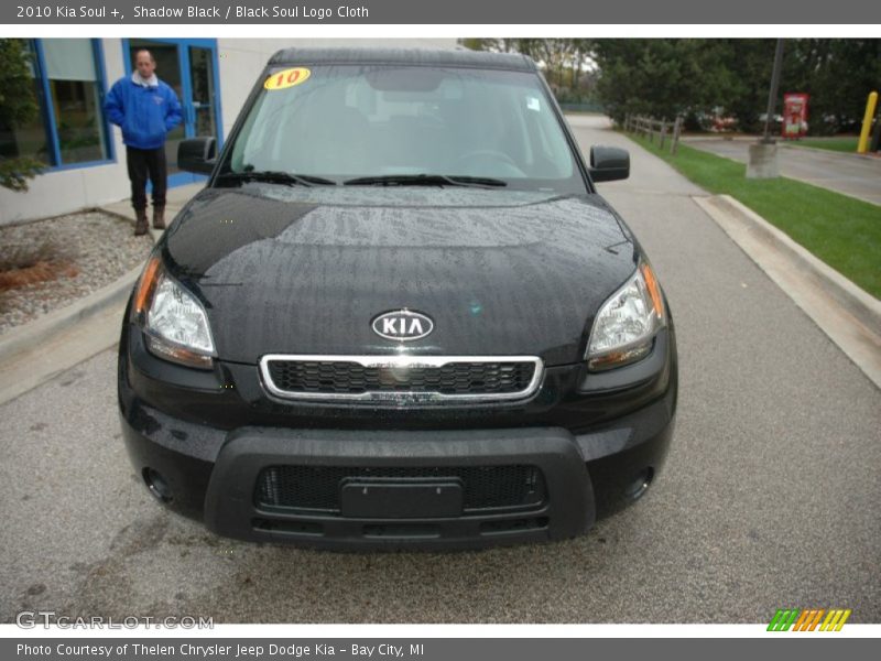 Shadow Black / Black Soul Logo Cloth 2010 Kia Soul +