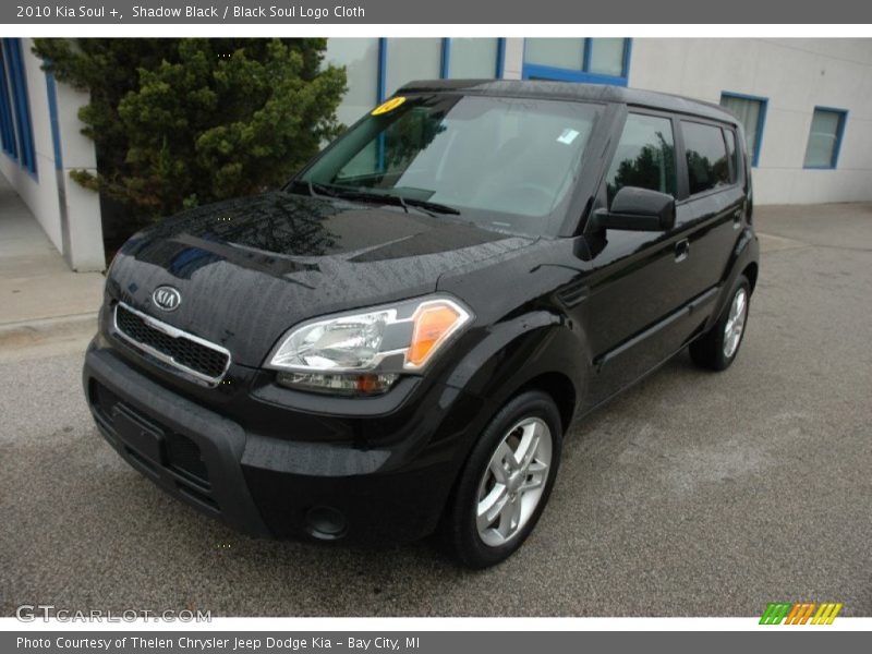 Shadow Black / Black Soul Logo Cloth 2010 Kia Soul +