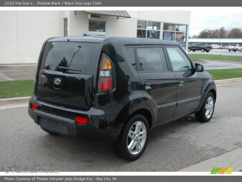 Shadow Black / Black Soul Logo Cloth 2010 Kia Soul +