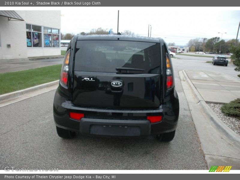 Shadow Black / Black Soul Logo Cloth 2010 Kia Soul +