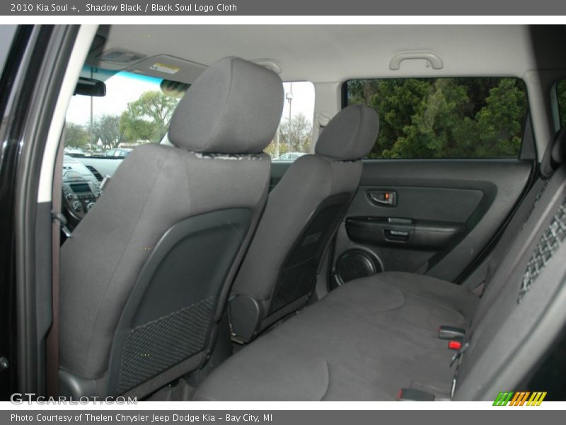 Shadow Black / Black Soul Logo Cloth 2010 Kia Soul +