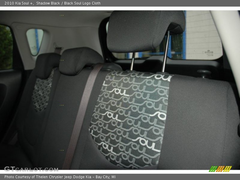 Shadow Black / Black Soul Logo Cloth 2010 Kia Soul +