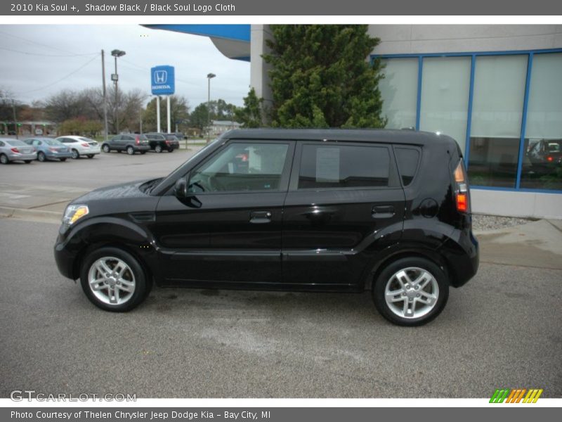 Shadow Black / Black Soul Logo Cloth 2010 Kia Soul +