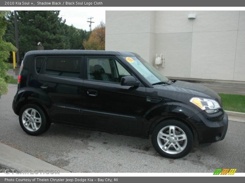 Shadow Black / Black Soul Logo Cloth 2010 Kia Soul +