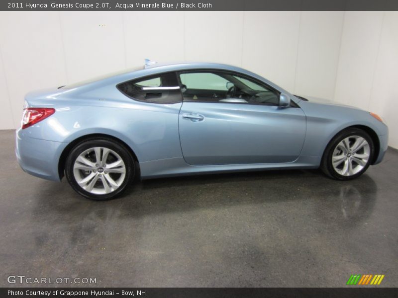 Acqua Minerale Blue / Black Cloth 2011 Hyundai Genesis Coupe 2.0T