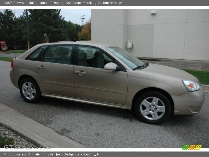 Sandstone Metallic / Cashmere Beige 2007 Chevrolet Malibu Maxx LT Wagon