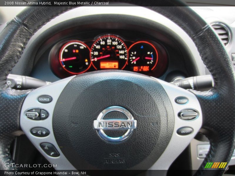 Majestic Blue Metallic / Charcoal 2008 Nissan Altima Hybrid