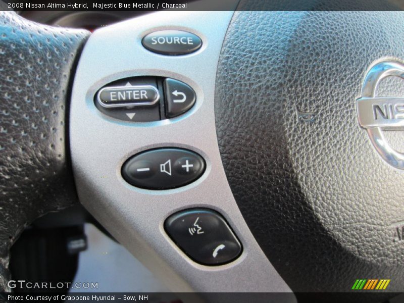 Majestic Blue Metallic / Charcoal 2008 Nissan Altima Hybrid